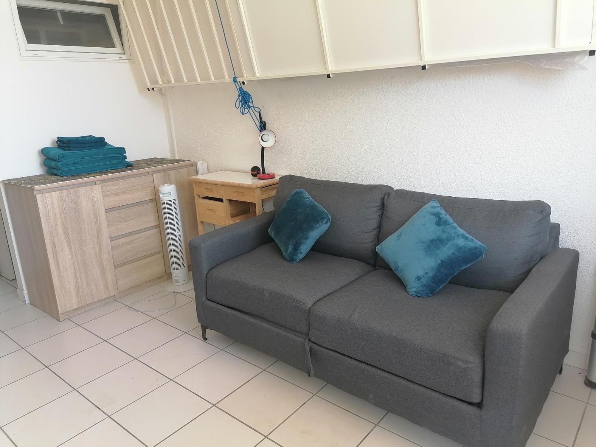 Ground Floor Studio With Access To Beach And Pool Le Barcarès Værelse billede